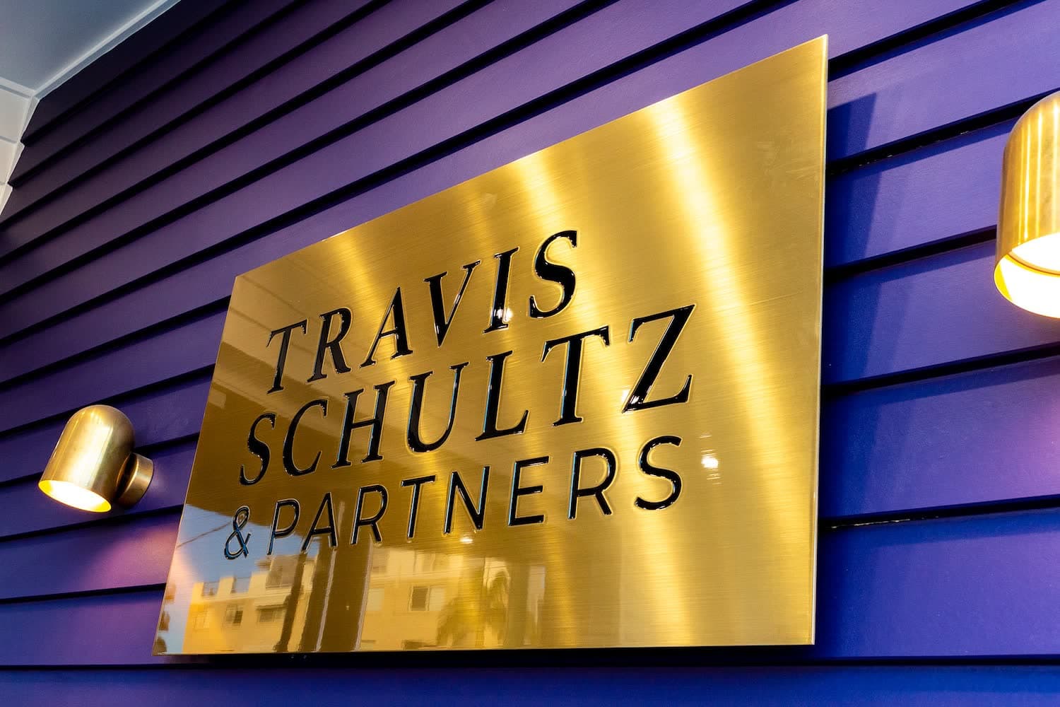 Travis Schultz & Partners signage by Sunquest Signs