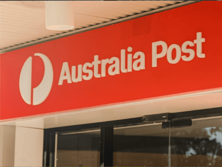 Australia Post signage by Sunquest Signs