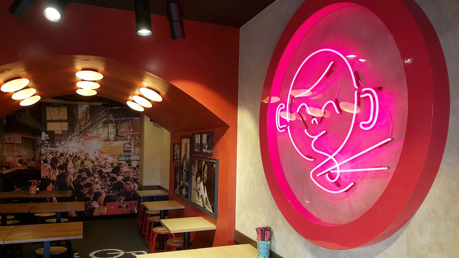 P'Nut Street Noodles signage by Sunquest Signs