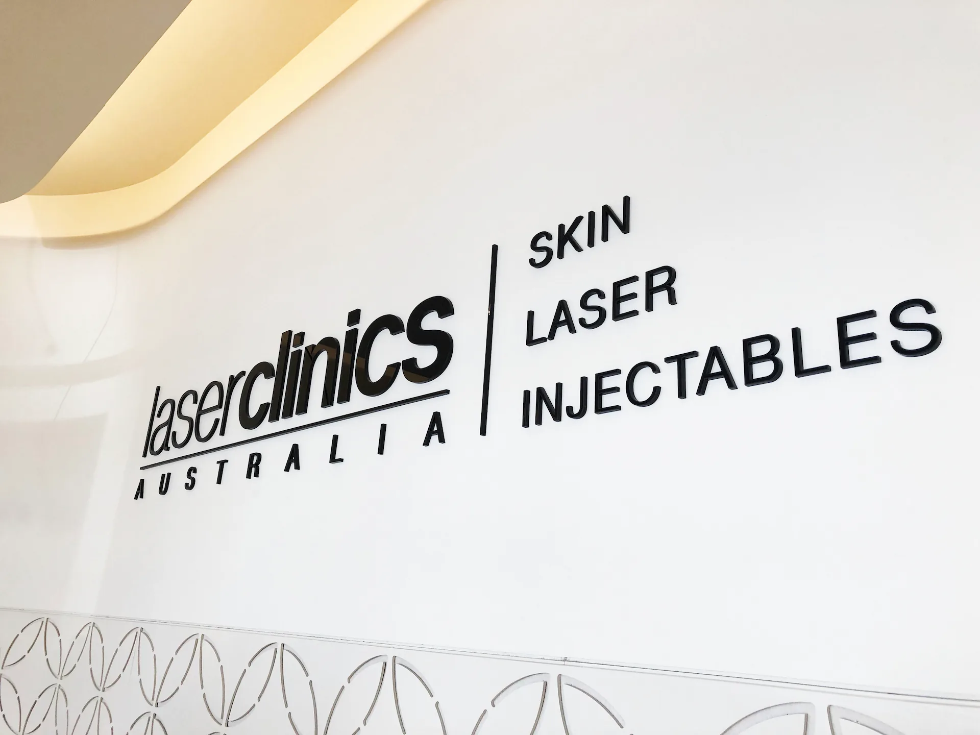 Laser Clinics Australia signage by Sunquest Signs