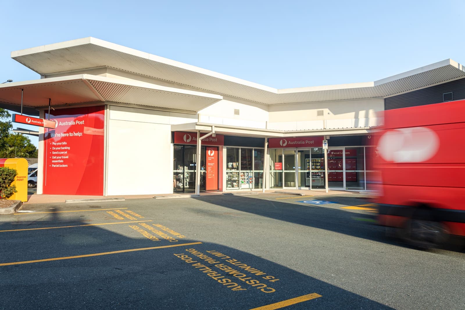Australia Post signage by Sunquest Signs