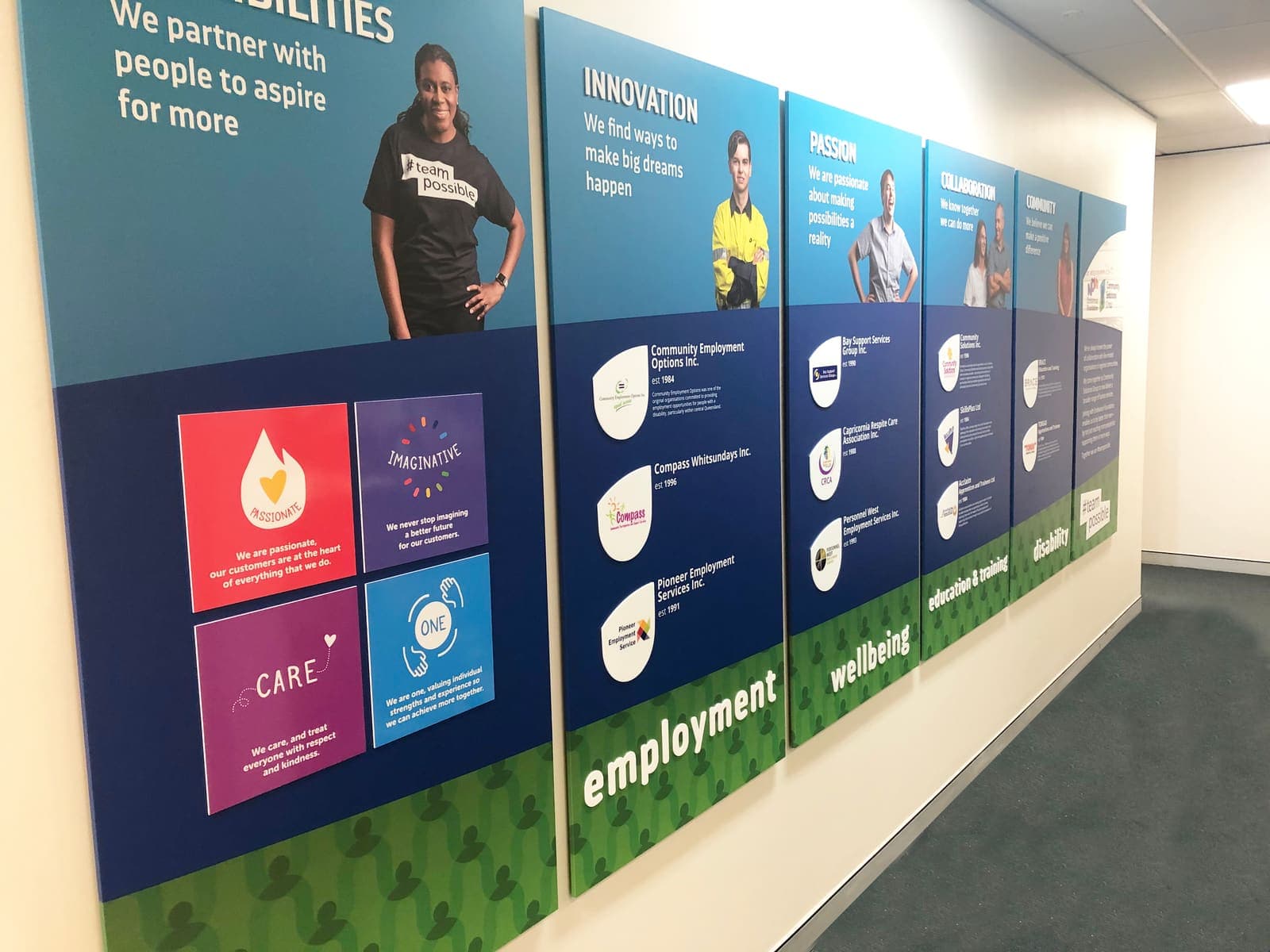 Community Solutions Group signage by Sunquest Signs