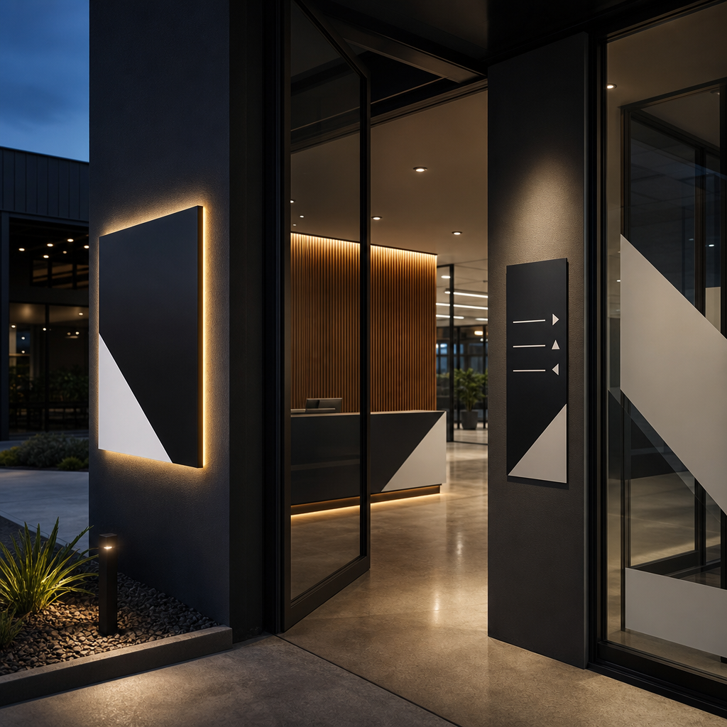 Complete signage fitouts
