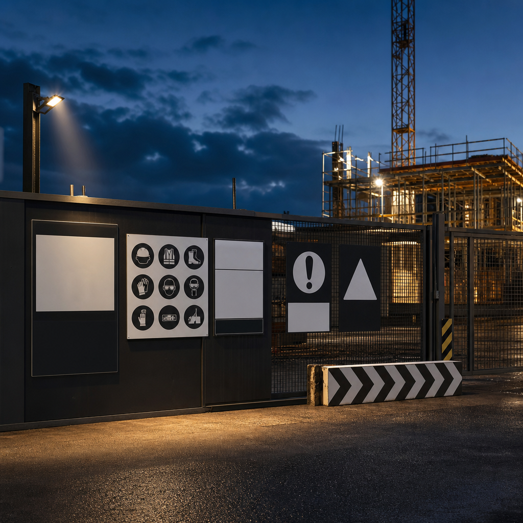 Construction and site signs
