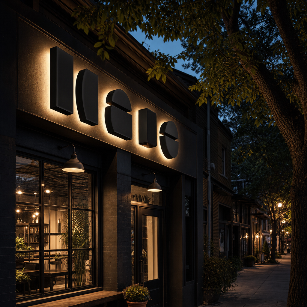 Illuminated Signs in Noosa: LED Lightboxes, Lit Letters and Pylon Signage for Coastal Trading