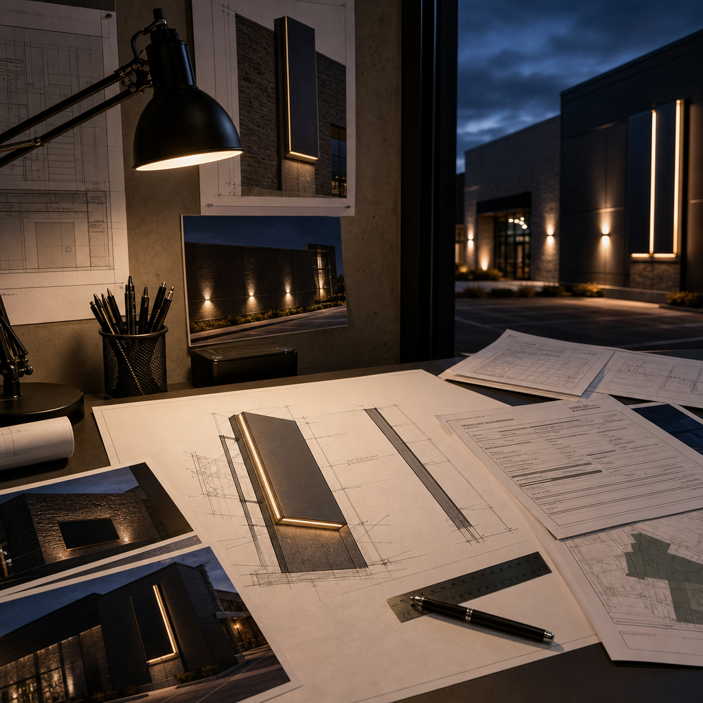 Signage permit and approval management
